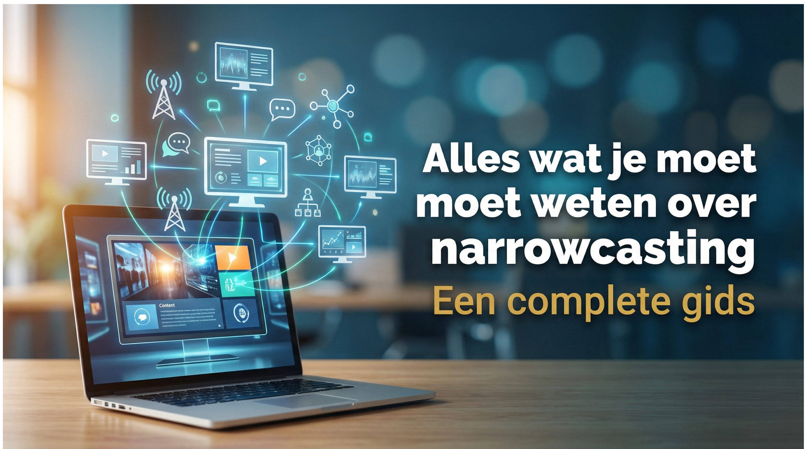 alles wat je moet weten over narrowcasting